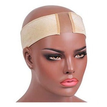 Lace Wig Grip Band Velvet Adjustable Elastic Band With Swiss Lace For Wigs - KissLove Hair