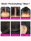 [Wear & Go] Pre-Everything Glueless Air Wig 3D Body Wave 4x4/6x4.5/13x4 Lace Front Wigs - Kisslove Hair