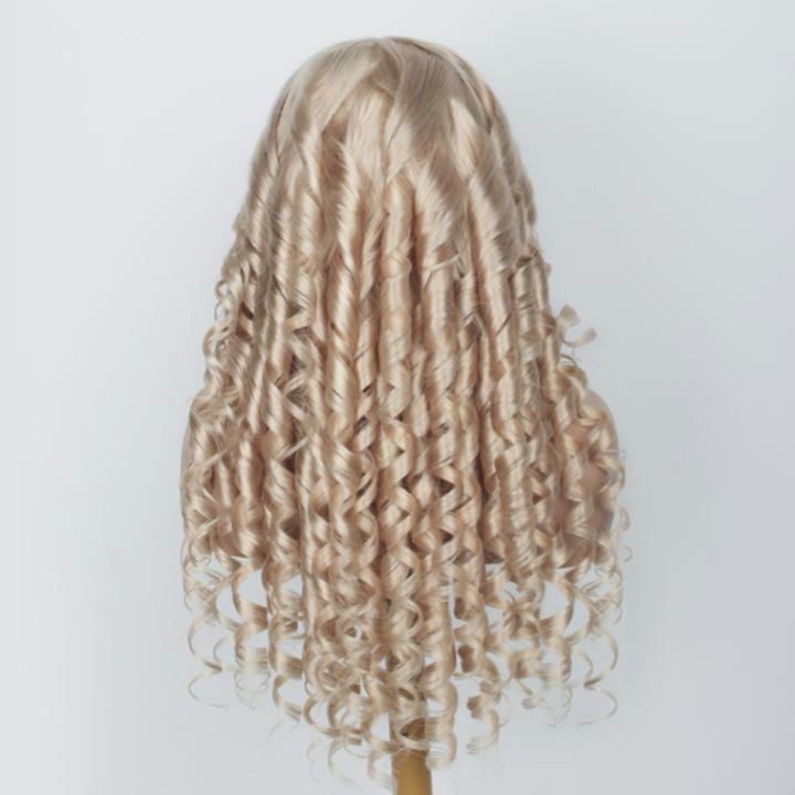 13x6 HD Lace Front Wig Ash Blonde Hair 3D Body Wave 100% Human Hair Wigs