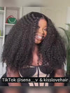 [Wear & Go] Pre-everything Glueless Kinky Curly 6x4.5/5x5/10x6 Lace Front Human Hair Wigs