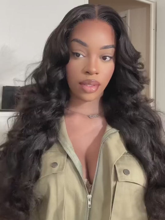 Pre-Bleached Knots Body Wave 13x4 HD Full Lace Frontal Wig Upgrade Ready to Go Wigs