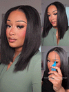 [Flash Deal] Pre-everything 6x4.5/4x4 /13x6 Lace Front Bob Wig Affordable Pull Go Drawstring Wig