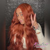BOGO KissLove Copper Brown 5x5 13x4 Lace Front Wig Body Wave & Jerry Curly Hair