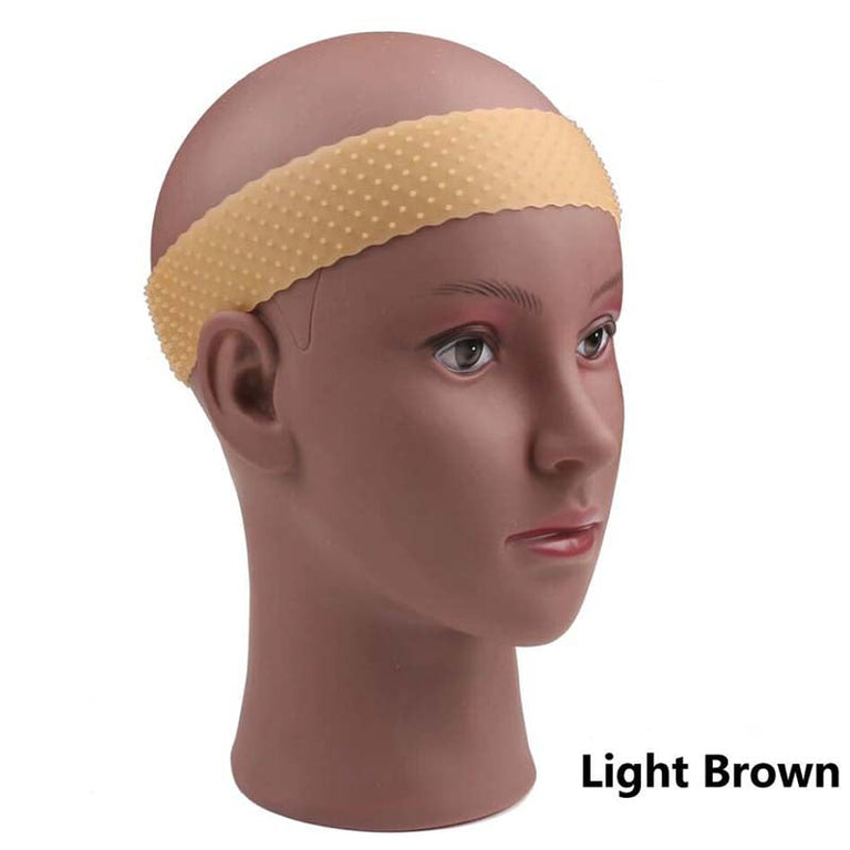 Non Slip Wig Grip Silicone Adjustable Elastic Band For Wigs