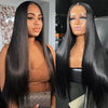 Bleached Knots 5*5 HD Lace Wig Bone Straight Hair 14A Brazilian Virgin Human Hair Wigs - Kisslove Hair