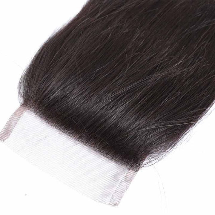 4x4 Lace Closure Straight / Wavy / Curly Human Hair Closures - Kisslove Hair