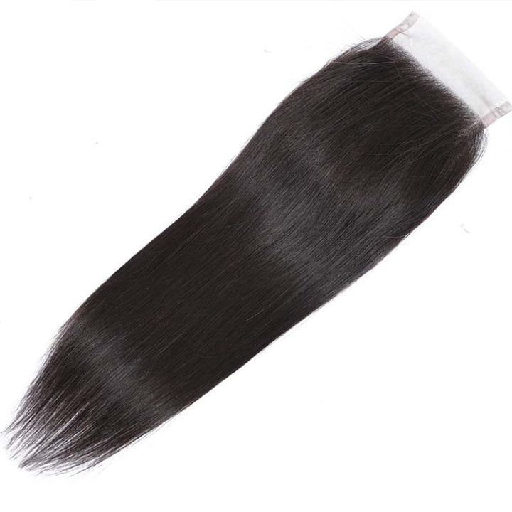 4x4 Lace Closure Straight / Wavy / Curly Human Hair Closures - Kisslove Hair