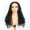 KissLove New Wand Curl Hairstyle HD 13x4 Lace Frontal Wig Pre Plucked Glueless Wig