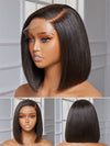 [2 Wigs=$119] 13x4 Lace Frontal Yaki Straight Bob Wig + 4x4 Lace Kinky Straight Wig