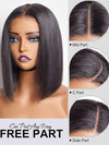 [2 Wigs=$139] 13x4 Lace Frontal Yaki Bob Wig + 5x5 Lace Water Wave Wig