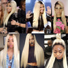 1B/613 Blonde Hair Bundles With Closure 10A Brazilian Straight Virgin Hair