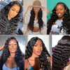 4*4 Lace Closure With Bundles Loose Deep Wave Brazilian Hair Weave