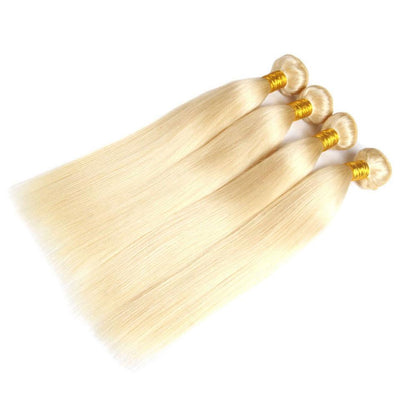 613 Honey Blonde Straight Hair Bundles 10A Virgin Human Hair Weave - KissLove Hair