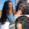 5x5 HD Lace Wig Deep Wave Brazilian Human Hair Wigs - Kisslove Hair