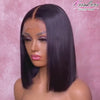 Short Bob Wig Brazilian Straight Hair 13x4 13x6 Lace Frontal Human Hair Wigs