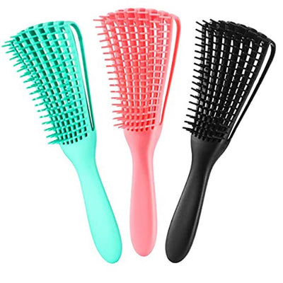 Detangling Brush for Black Natural Curly Hair - Detangler Brush - KissLove Hair