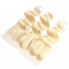 10A 613 Honey Blonde Hair Body Wave 3 Bundles With 13x4 Lace Frontal - KissLove Hair