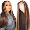 Highlight Wig 5x5 Lace Wigs Brazilian Straight Hair- KissLove Hair