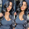 Platinum Highlights Mixed Color 3D Body Wave 13x4 Transparent Lace Front Human Hair Wigs - KissLove Hair