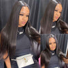 4*4 Transparent Lace Closure Wig Glueless Brazilian Straight Virgin Human Hair Wigs - KissLove Hair