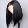 BOGO: Straight Bob 10"~14" Transparent Lace Front Wig Brazilian Human Hair Wigs - KissLove Hair