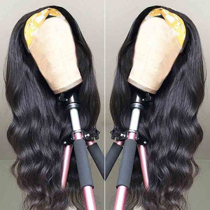 Headband Wig Body Wave Glueless Humam Hair Wigs - KissLove Hair