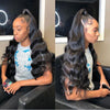 13*4 Lace Frontal With Bundles Body Wave Brazilian Virgin Hair Weave