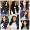 4*4 Lace Closure With Bundles Loose Wave Brazilian Human Hair Weave