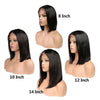 Kisslove Hair Bob Wig Length Chart