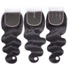 4x4 Lace Closure Body Wave Brazilian Virgin Human Hair - Kisslove Hair