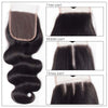 4x4 Lace Closure Body Wave Brazilian Virgin Human Hair - Kisslove Hair