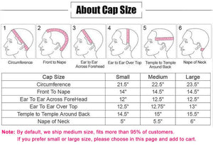 Custom Wig Cap Size Service - KissLove Hair