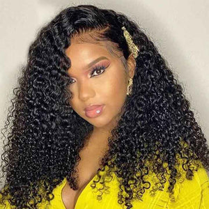 Kinky Curly Lace Front Wigs Human Hair Lace Wig- KissLove Hair