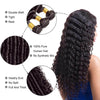 4x4 Lace Closure With Bundles Deep Wave 12A Brazilian Virgin Hair Weave - KissLove Hair