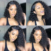 Jerry Curly Short Bob Wigs Curly Lace Front Wig - KissLove Hair