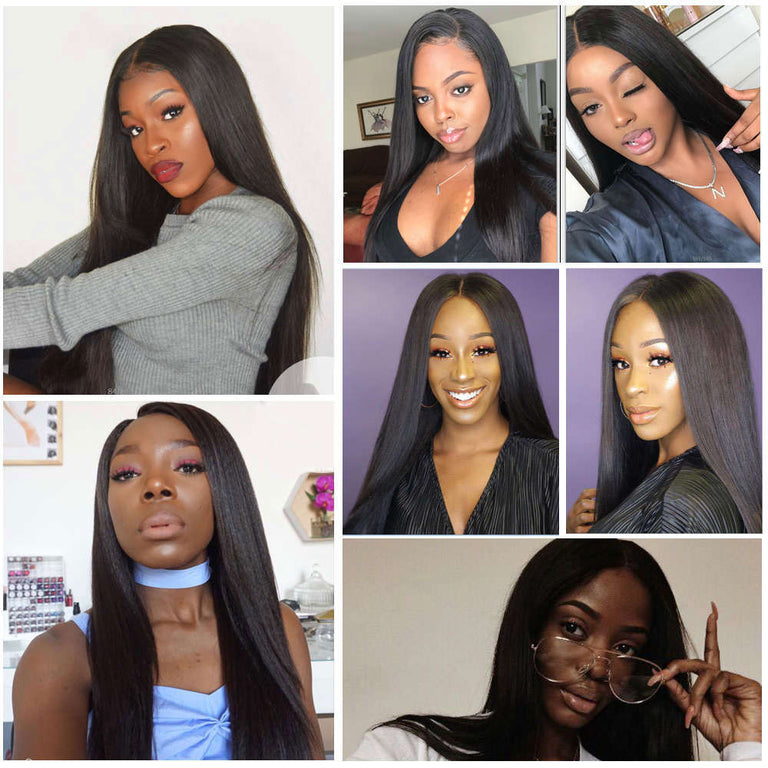 5*5 6*6 HD Lace Wig Brazilian Virgin Human Hair Wigs - Kisslove Hair