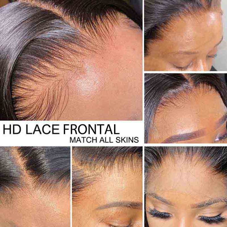 13x4 HD Transparent Lace Frontal Closure Body Wave Brazilian Virgin Human Hair - Kisslove Hair