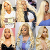 613 Honey Blonde Hair 13x4 HD Lace Front Human Hair Wigs 3D Body Wave - KissLove Hair