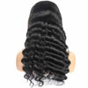 Loose Deep Wave Glueless Closure Wig Brazilian Human Hair Lace Wigs