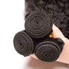 Brazilian Kinky Straight Virgin Human Hair Weave Bundle Deals 9A - KissLove Hair