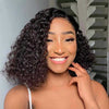 Jerry Curly Short Bob Wigs Curly Lace Front Wig - KissLove Hair