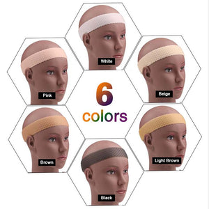 Non Slip Wig Grip Silicone Adjustable Elastic Band For Wigs