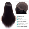 Glueless 4*4/5*5 Lace Closure Wig Long Brazilian Straight Human Hair Wigs -KissLove Hair