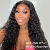 5x5 HD Lace Closure Wig Deep Wave Brazilian Hair Wigs- KissLove Hair
